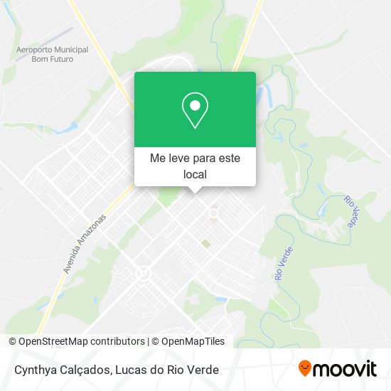 Cynthya Calçados mapa