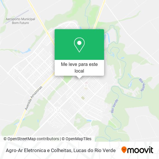 Agro-Ar Eletronica e Colheitas mapa