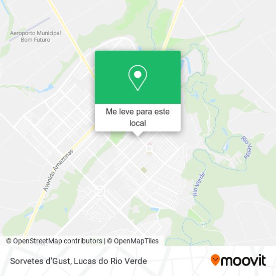 Sorvetes d'Gust mapa