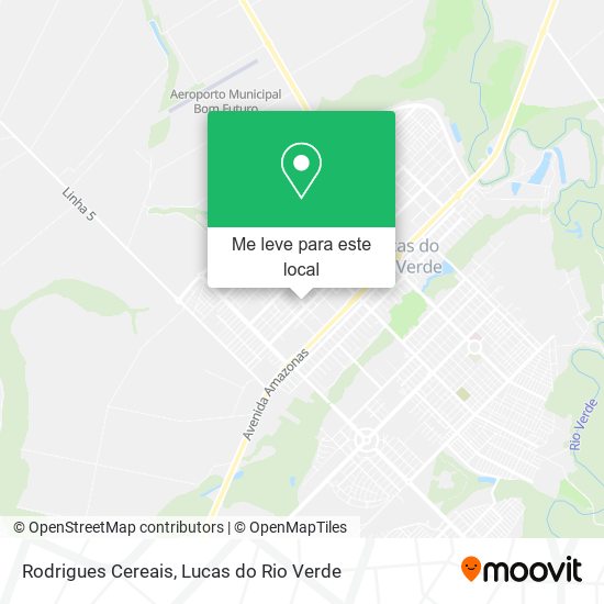 Rodrigues Cereais mapa