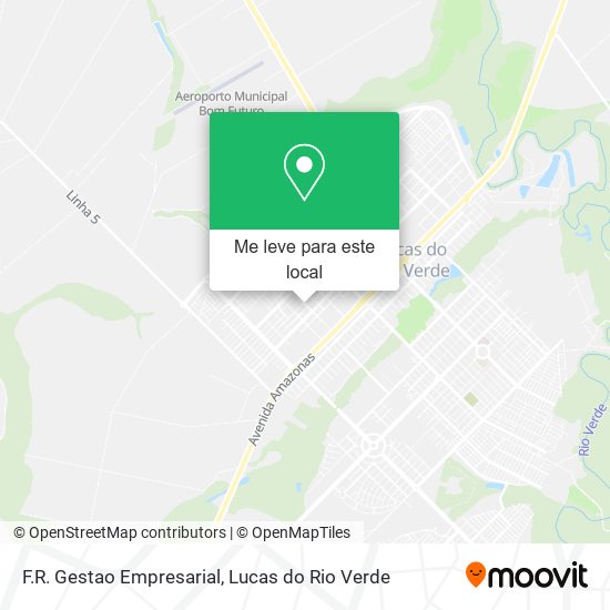 F.R. Gestao Empresarial mapa