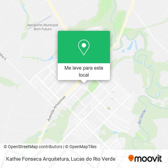 Kathie Fonseca Arquitetura mapa