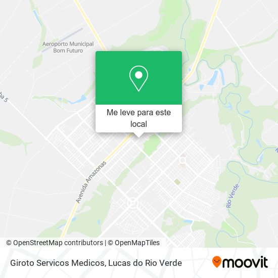 Giroto Servicos Medicos mapa