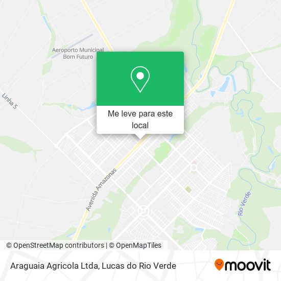 Araguaia Agricola Ltda mapa