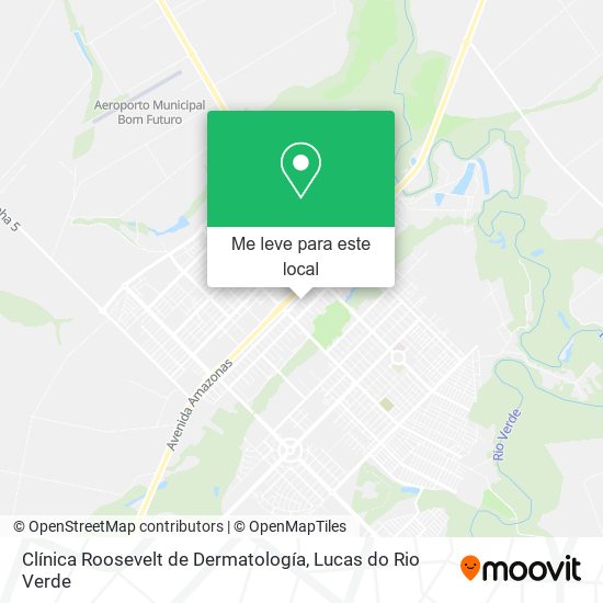 Clínica Roosevelt de Dermatología mapa