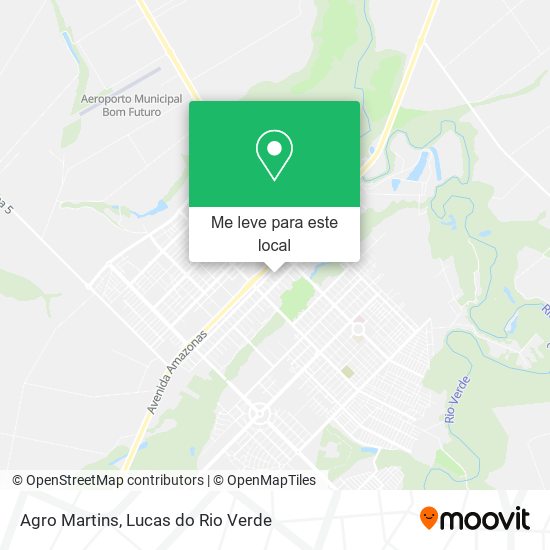 Agro Martins mapa