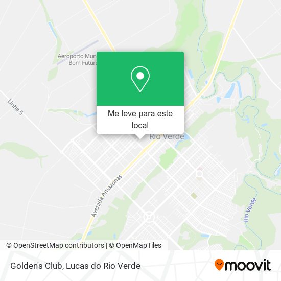 Golden's Club mapa
