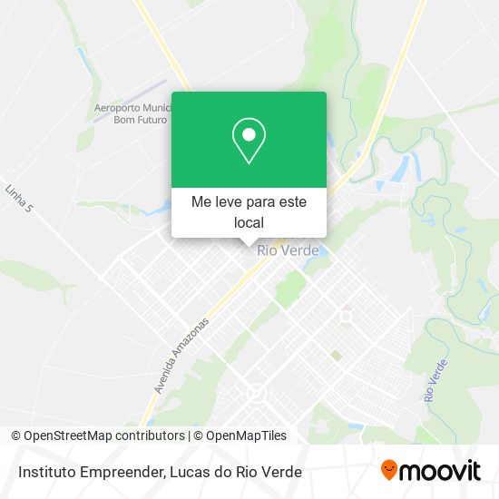 Instituto Empreender mapa