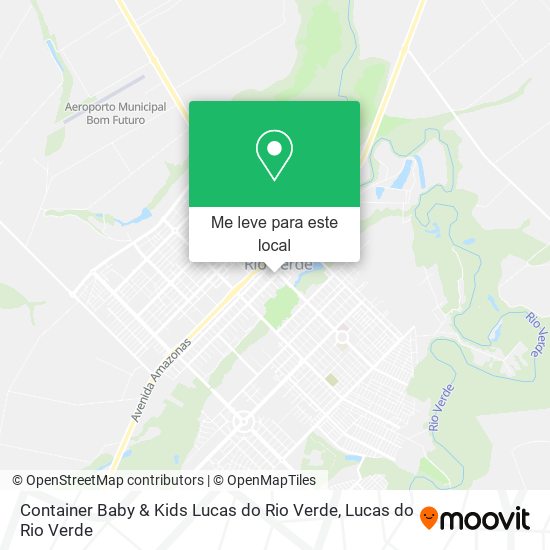 Container Baby & Kids Lucas do Rio Verde mapa