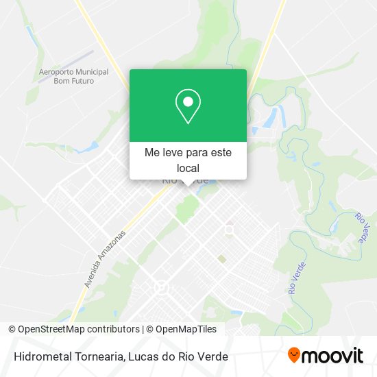 Hidrometal Tornearia mapa