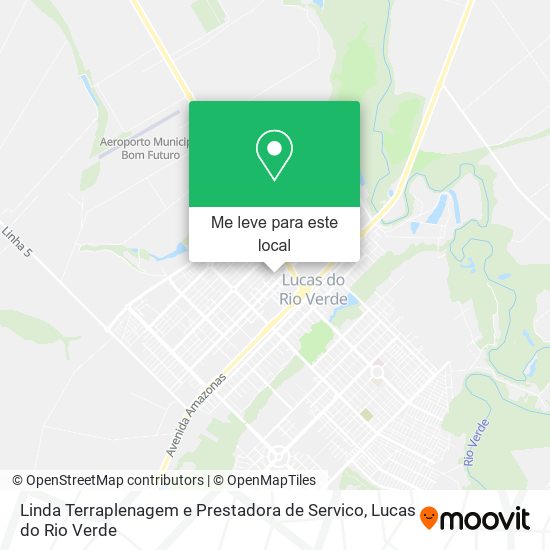 Linda Terraplenagem e Prestadora de Servico mapa