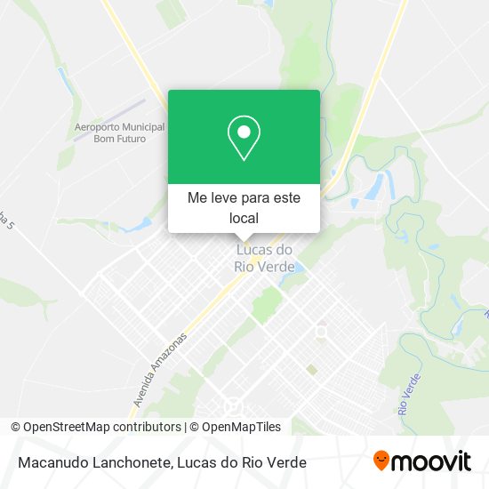 Macanudo Lanchonete mapa