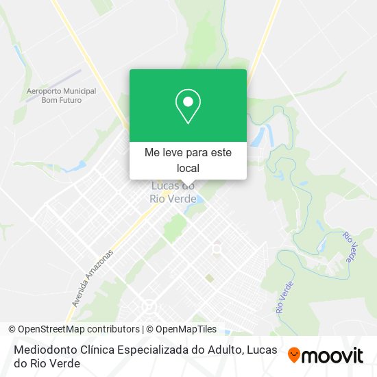 Mediodonto Clínica Especializada do Adulto mapa