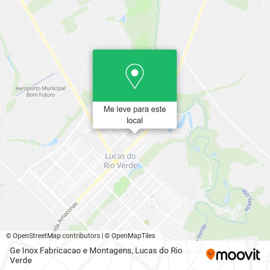 Ge Inox Fabricacao e Montagens mapa