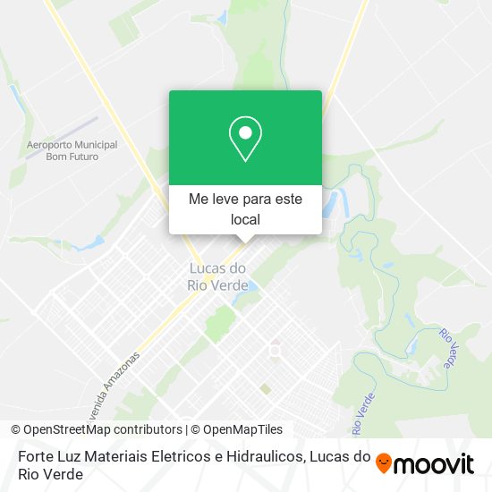 Forte Luz Materiais Eletricos e Hidraulicos mapa