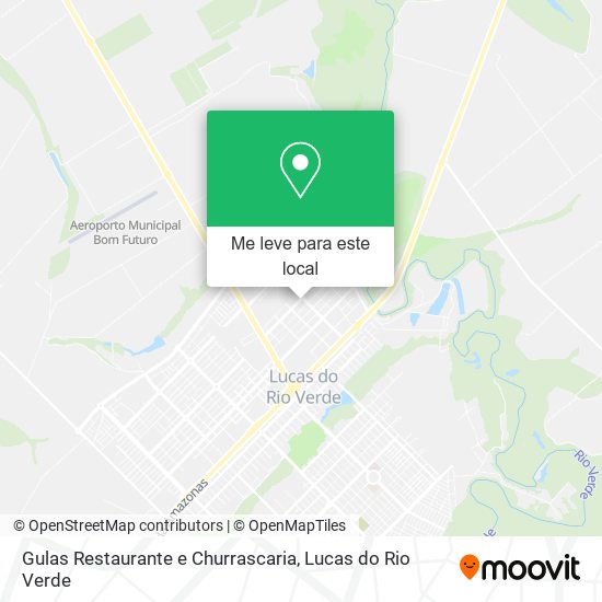 Gulas Restaurante e Churrascaria mapa