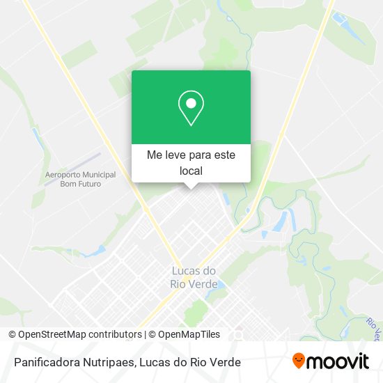 Panificadora Nutripaes mapa