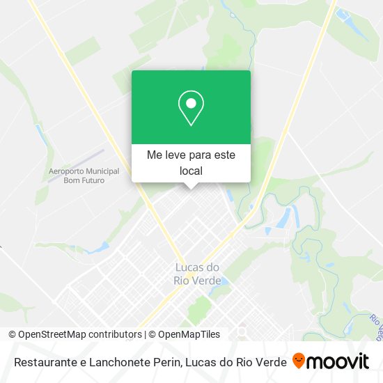 Restaurante e Lanchonete Perin mapa