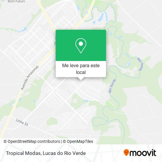 Tropical Modas mapa