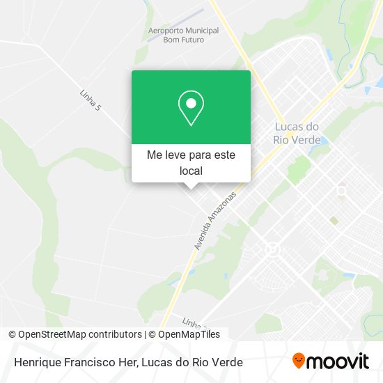 Henrique Francisco Her mapa