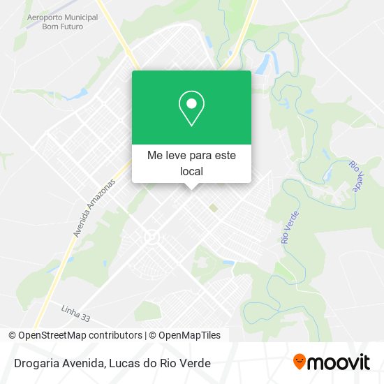Drogaria Avenida mapa