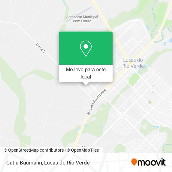 Cátia Baumann mapa