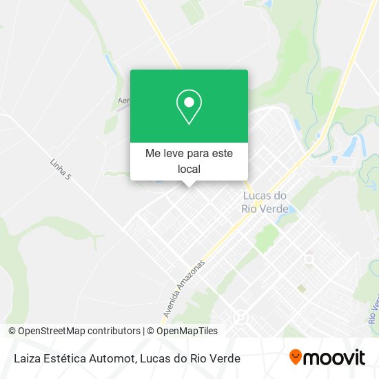 Laiza Estética Automot mapa