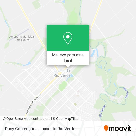 Dany Confecções mapa