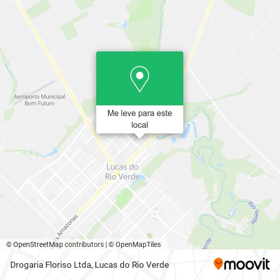 Drogaria Floriso Ltda mapa