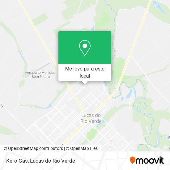 Kero Gas mapa
