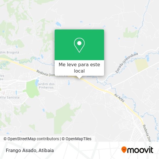 Frango Asado mapa