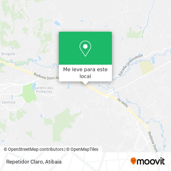 Repetidor Claro mapa