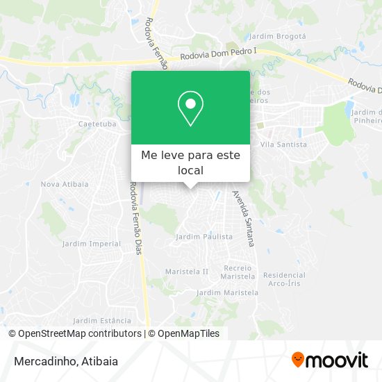 Mercadinho mapa