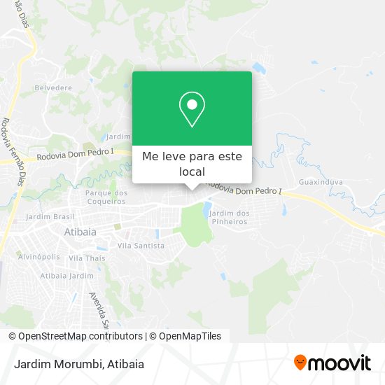 Jardim Morumbi mapa