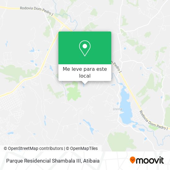 Parque Residencial Shambala III mapa