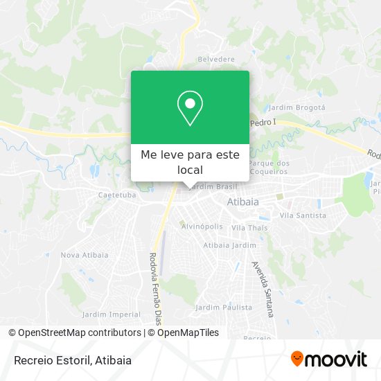 Recreio Estoril mapa
