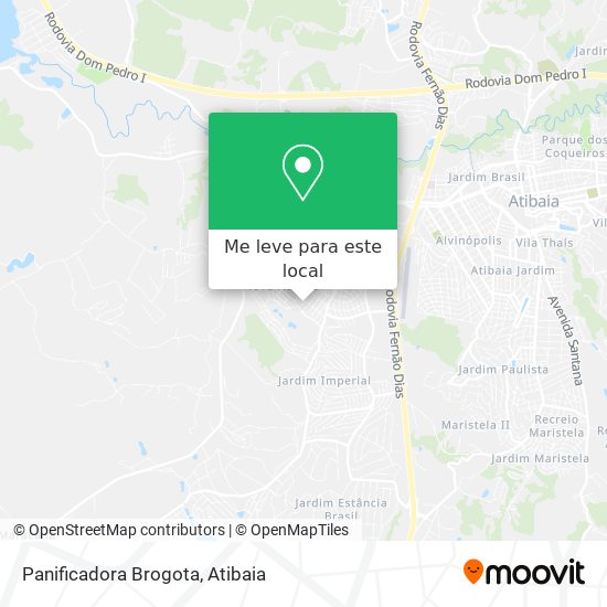 Panificadora Brogota mapa