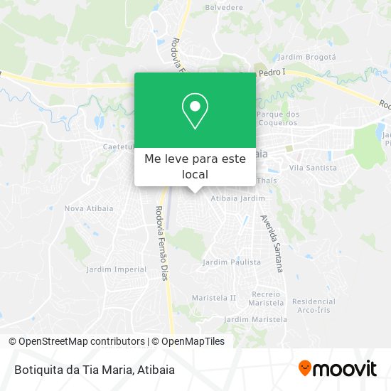 Botiquita da Tia Maria mapa