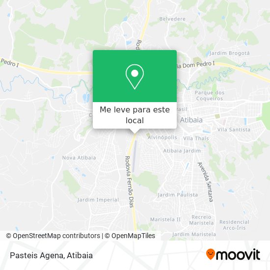 Pasteis Agena mapa