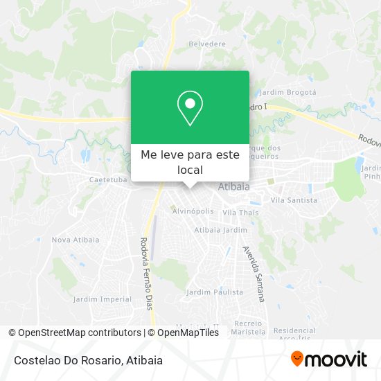 Costelao Do Rosario mapa