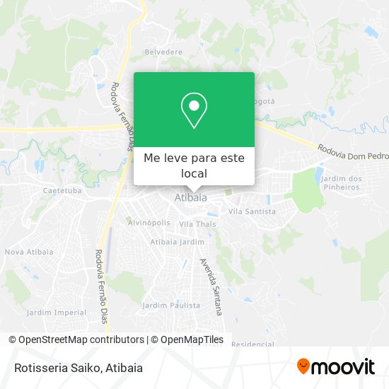 Rotisseria Saiko mapa