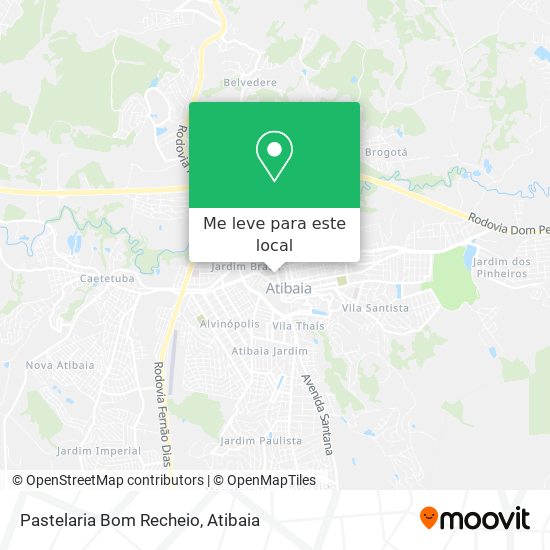 Pastelaria Bom Recheio mapa