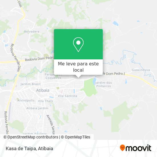 Kasa de Taipa mapa