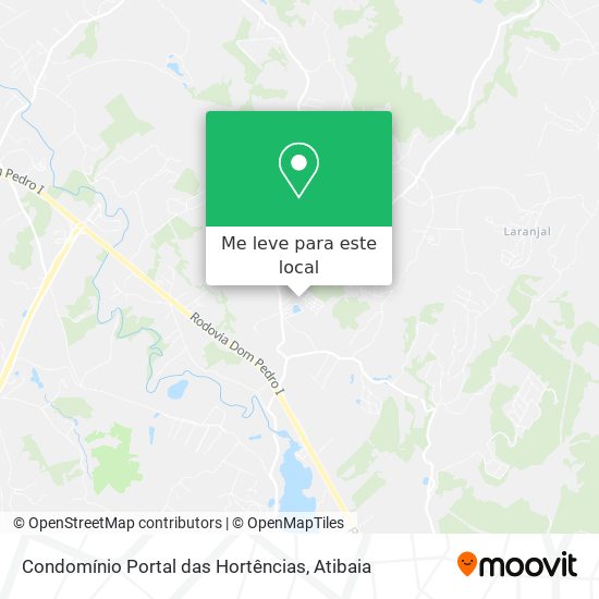 Condomínio Portal das Hortências mapa