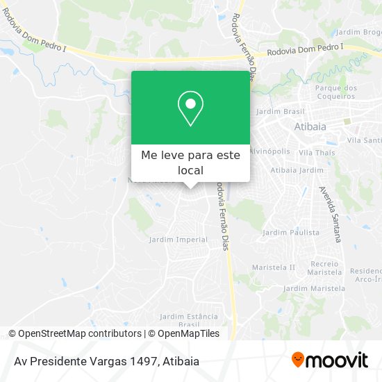 Av Presidente Vargas 1497 mapa