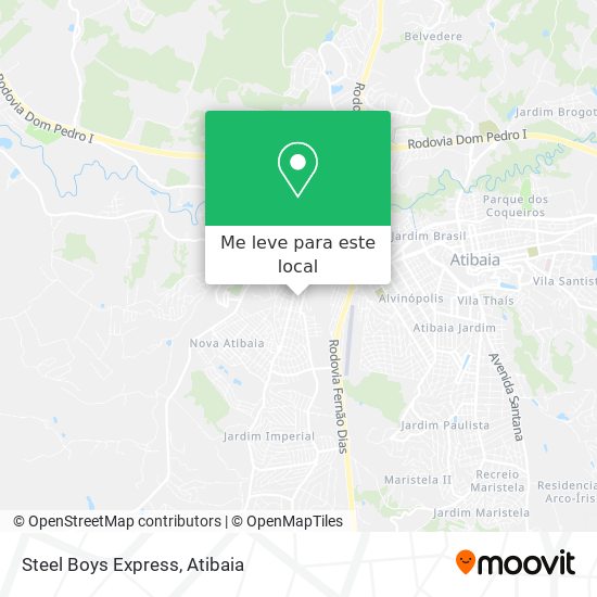 Steel Boys Express mapa