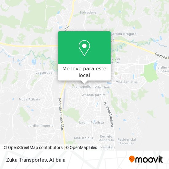 Zuka Transportes mapa