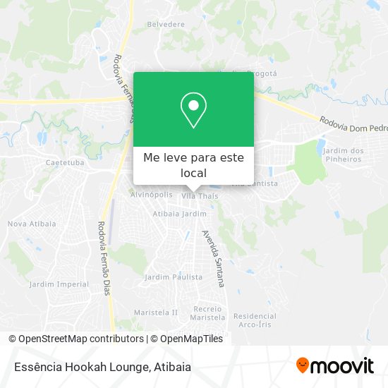 Essência Hookah Lounge mapa