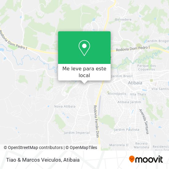 Tiao & Marcos Veiculos mapa