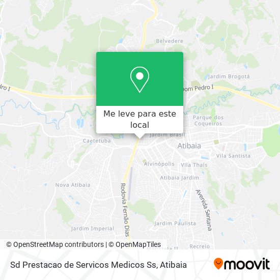 Sd Prestacao de Servicos Medicos Ss mapa